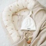 Kokon niemowlęcy Cranberry & Ivory - Tiny Star 5 Kokon niemowlęcy Cranberry & Ivory- Tiny Star