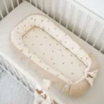 Kokon niemowlęcy Cranberry & Ivory - Tiny Star 3 Kokon niemowlęcy Cranberry & Ivory- Tiny Star