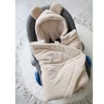 Otulacz do fotelika Sweet Dots & Beige - Tiny Star