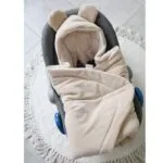 Otulacz do fotelika Sweet Dots & Beige - Tiny Star