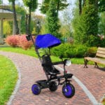 Rowerek trójkołowy 3w1 niebieski - ECOTOYS 2 2 21