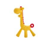Gryzak silikonowy Żyrafa żółto-czerwona - Bocioland 1 Gryzak silikonowy Żyrafa żółto-czerwona - Bocioland