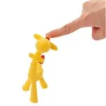 Gryzak silikonowy Żyrafa żółto-brązowa - Bocioland