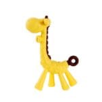 Gryzak silikonowy Żyrafa żółto-brązowa - Bocioland 3 Gryzak silikonowy Żyrafa żółto-brązowa - Bocioland