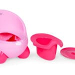 Nocnik dla dzieci z wyjmowanym wkładem różowy - ECOTOYS 7 7 3
