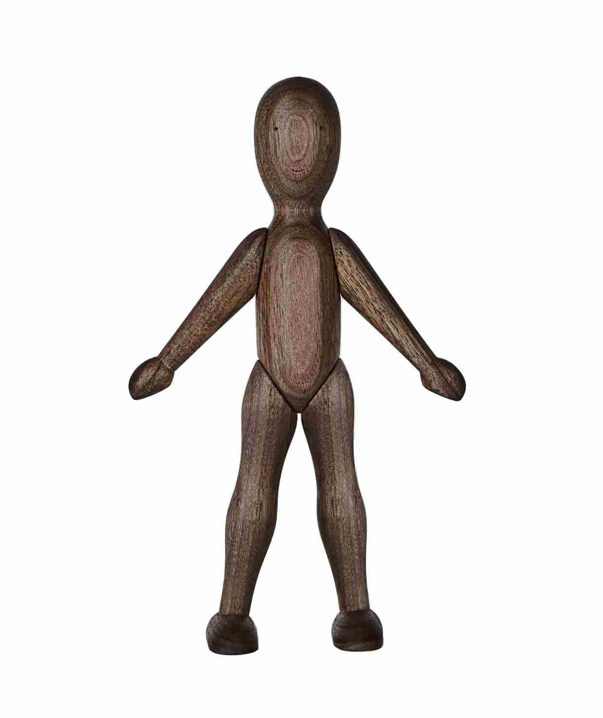 Drewniana lalka orzechowa LaLa z sukienką – Wooden Story Drewniana lalka orzechowa LaLa z sukienką – Wooden Story