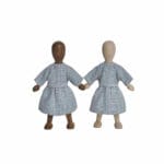 Drewniana lalka orzechowa LaLa z sukienką – Wooden Story 2 export 124