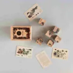 Drewniane klocki życie pszczoły rośliny - Wooden Story 2 export 147