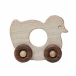 Drewniana kaczka na kółkach Wooden Story