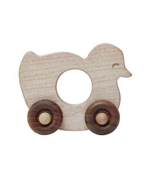 Drewniana kaczka na kółkach Wooden Story