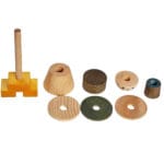 Układanka LALA Stick Fig No.03 Kolorowa - Wooden Story 3 export 293