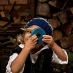 Drewniana Piramida Okrągła Kolorowa - Wooden Story 3 export 323