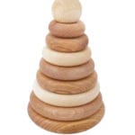 Drewniana Piramida Okrągła Naturalna