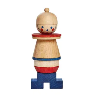 Układanka LALA Stick Fig No.02 Kolorowa - Wooden Story