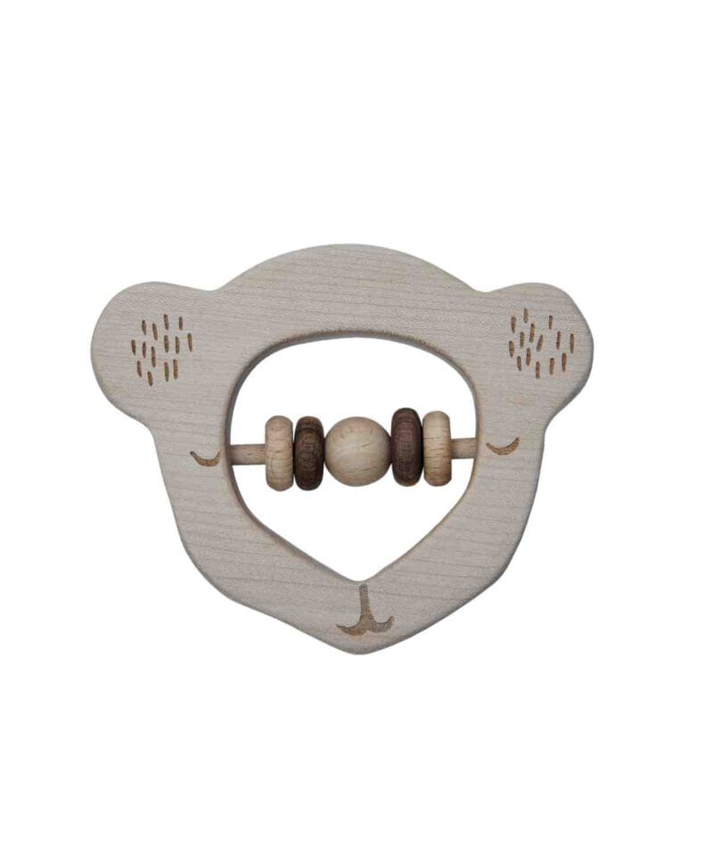 Drewniana grzechotka koala Drewniana grzechotka koala