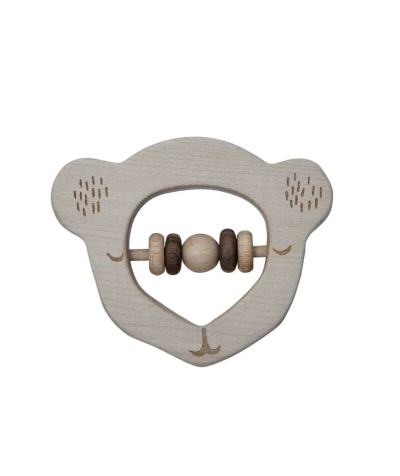 Drewniana grzechotka koala