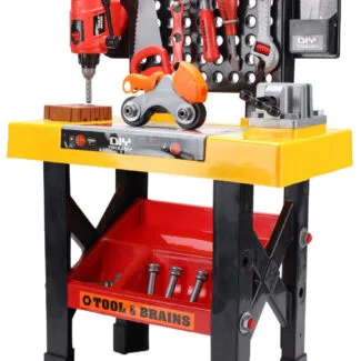 Duży warsztat majsterkowicz "Tool & Brains" 39 elementów