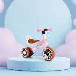 Rowerek biegowy różowy