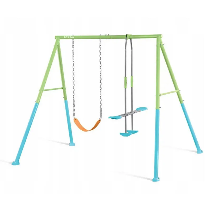 Huśtawka ogrodowa podwójna dla dzieci Huśtawka ogrodowa podwójna dla dzieci