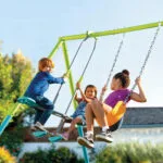 Huśtawka ogrodowa podwójna dla dzieci - INTEX 3 Huśtawka ogrodowa podwójna dla dzieci