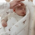 Bambusowy rożek i kołderka 2w1 giraffes – My Memi 4 Rożek giraffes my memi