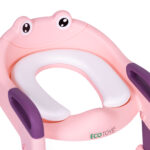 Nakładka na toaletę dla dzieci różowa - ECOTOYS 7 Nakładka na toaletę dla dzieci różowa - ECOTOYS