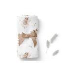 Pieluszka Bambusowa myszki 110x110 cm - Bocioland 2 Pieluszka bambusowa myszki 75x75 cm