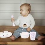 Zestaw naczyń 5 el. Królik