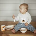 Zestaw naczyń 5 el. Lew - Bocioland 10 Zestaw naczyń 5 el. Lew