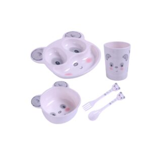 Zestaw naczyń 5 el. Panda