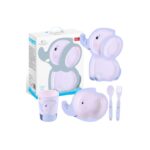 Zestaw naczyń 5 el. Słoń