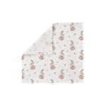 Pieluszka Bambusowa króliczki 110x110 cm - Bocioland 6 Pieluszka Bambusowa króliczki 40x40 cm