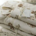 Bambusowe prześcieradło do gondoli lions