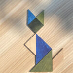 Drewniany tangram w woreczku – barwa zimna – Wooden Story 3 export 16