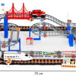 Kolejka i auto na baterie dwa tory - Multistore 5 5 25