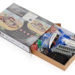 Kolejka i auto na baterie dwa tory - Multistore 6 6 25