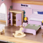 Drewniane mebelki dla lalek 30 elementów - Multistore 8 8 47