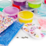 Zestaw slime dla dzieci 113 elementów - Multistore 8 8 50