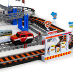 Kolejka i auto na baterie dwa tory - Multistore 9 9 13