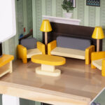 Drewniane mebelki dla lalek 30 elementów - Multistore 9 9 41