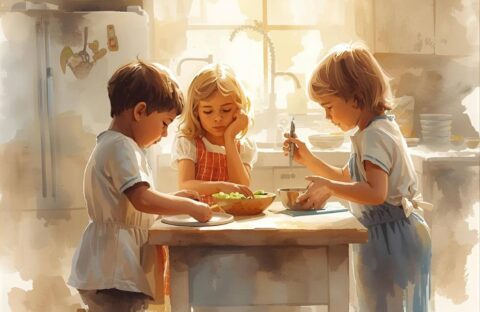 uczyć dziecko samodzielności przez zabawę