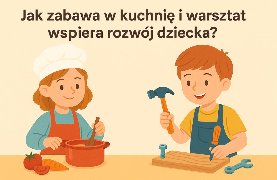 Zabawa w kuchnię i warsztat
