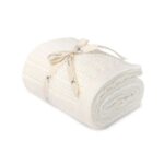 otulacz merino cream Leaves