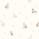 Pieluszka muślinowa z bawełny organicznej 60x65 alpacas - My Mmi 4 Pieluszka muślinowa z bawełny organicznej Alpacas 60x65 cm