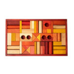 Drewniane Klocki w Czerwonej Skrzynce 54 el barwa ciepła – Wooden Story 1 export 18