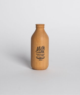 Drewniana butelka mleka dla dzieci Wooden Story