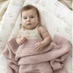 Kocyk merino Fjord Powder Pink