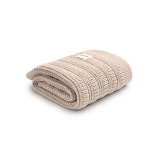 Kocyk merino Fjord Warm Beige